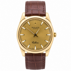 Rolex Cellini 40MM  4243/8 18K Yellow Gold Watch